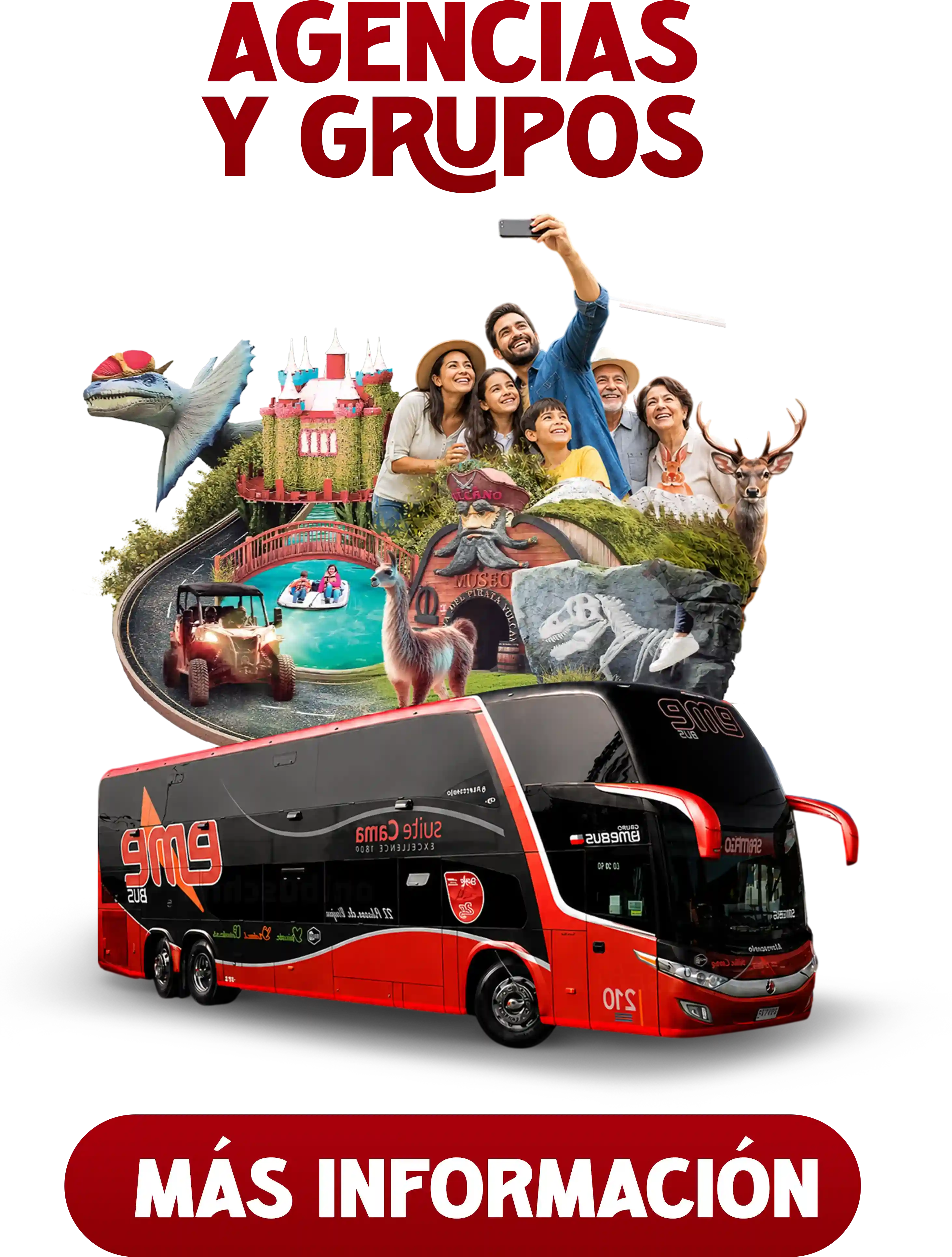 Excursiones para Agencias y Grupos
