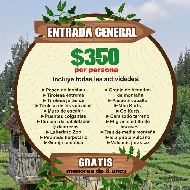 EL MEJOR PARQUE DE NATURALEZA, AVENTURA Y DIVERSION EL MEJOR PARQUE DE NATURALEZA, AVENTURA Y DIVERSION